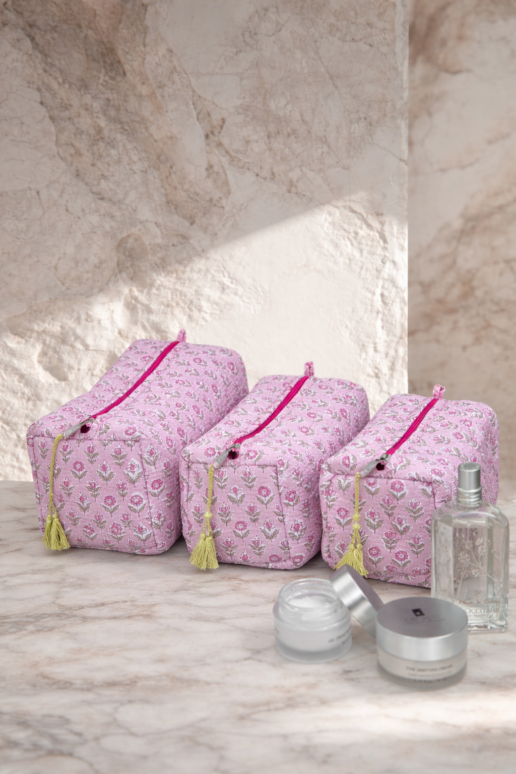 Sardegna Set Estuches - Cosmetiqueros Algodón