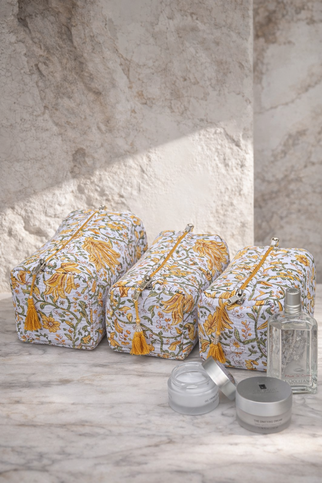 Guinea Set Estuches - Cosmetiqueros Algodón