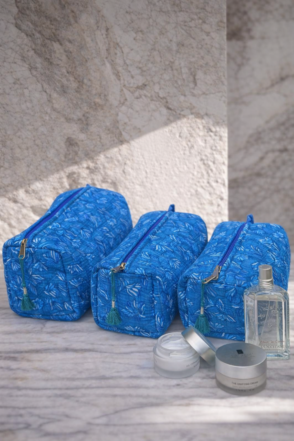 Fiji Set Estuches - Cosmetiqueros Algodón