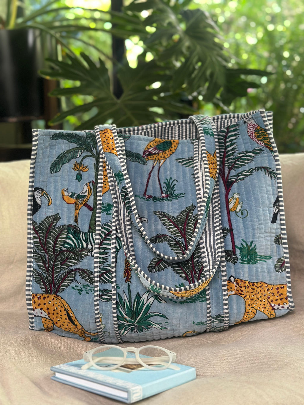 Sabana Light Blue Velvet